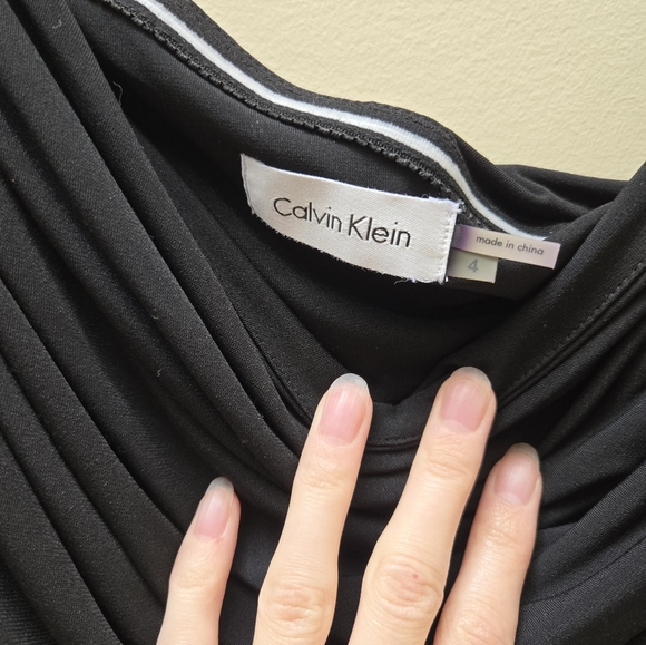 Calvin Klein One Shoulder Dress - Picture 3 of 7